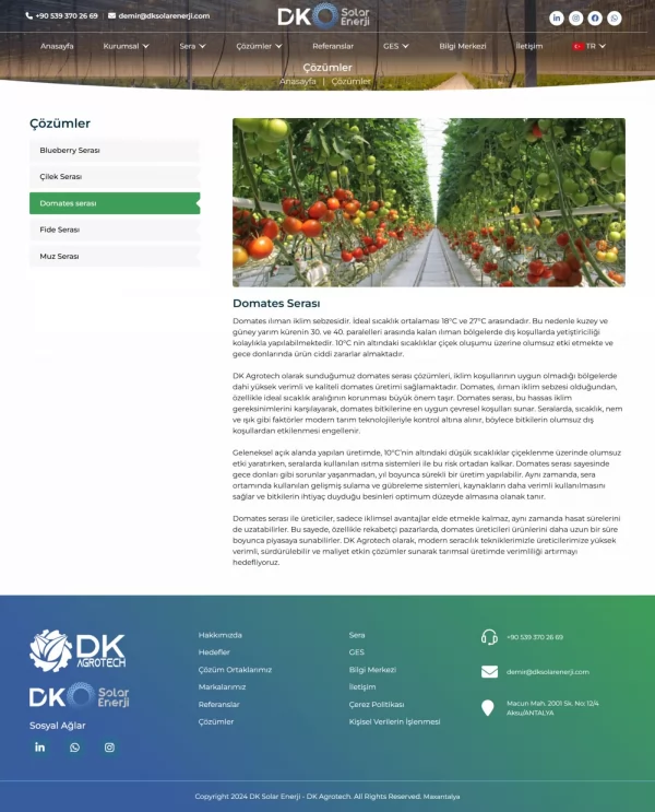 Dk Agrotech | Dk Solar Enerji