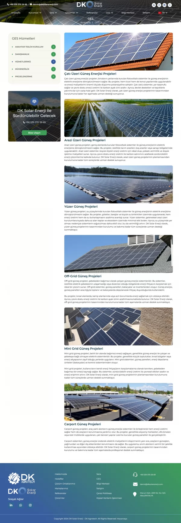 Dk Agrotech | Dk Solar Enerji
