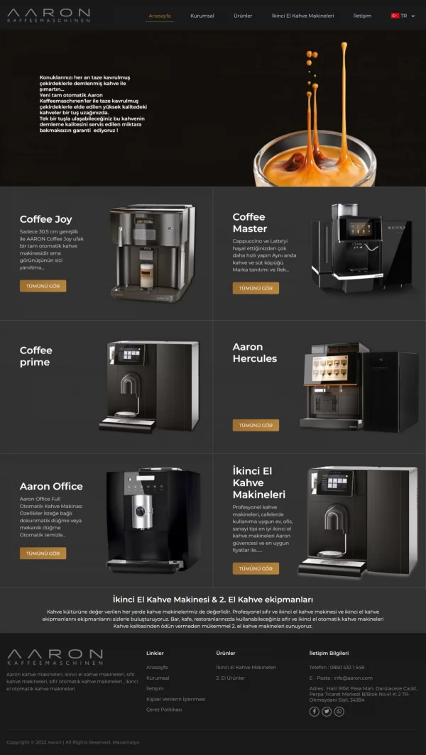 Aaron Coffee Machine