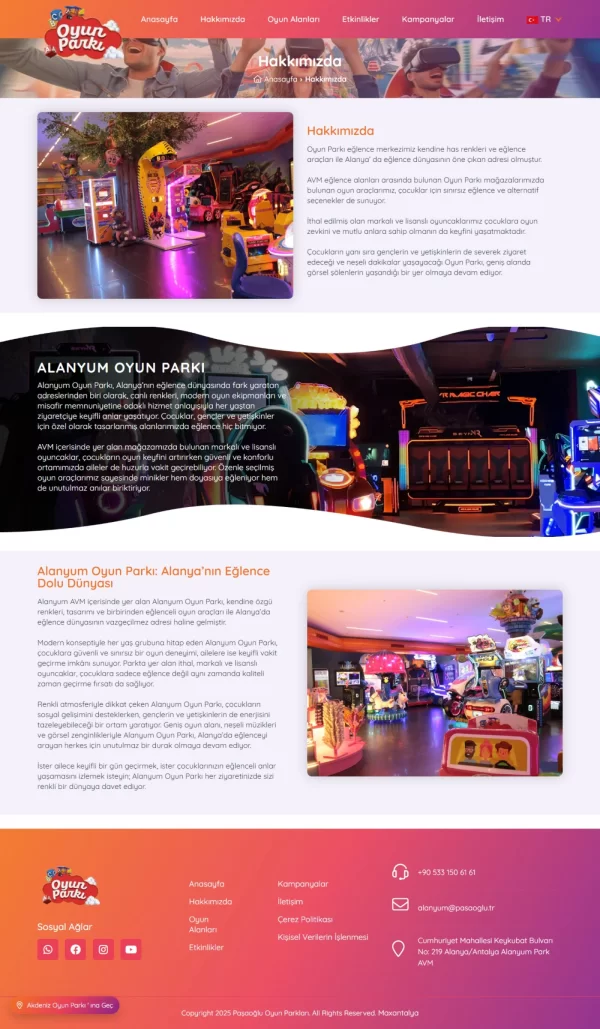 Alanya Oyun Parkları
