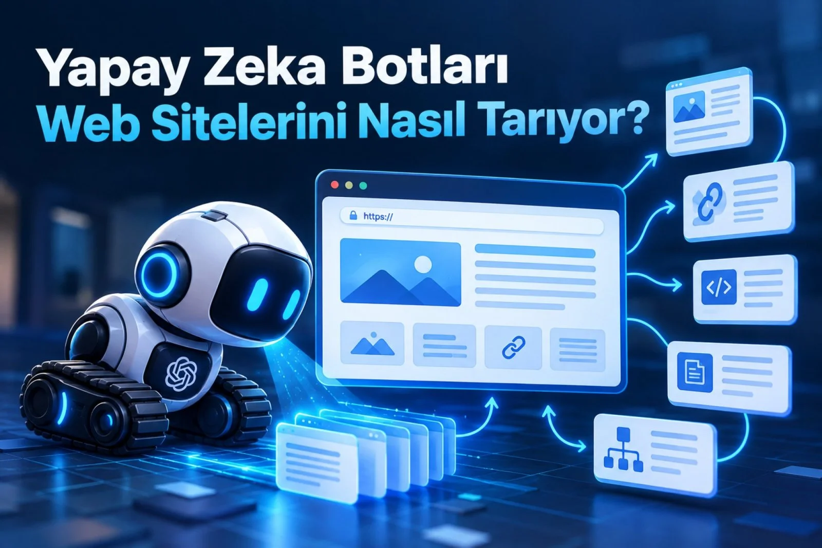 Yapay Zeka Botları Web Sitelerini Nasıl Tarıyor